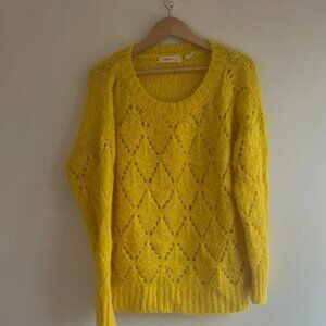 Anthropologie Bright Lights Pullover Sweater By Sleeping On Snow